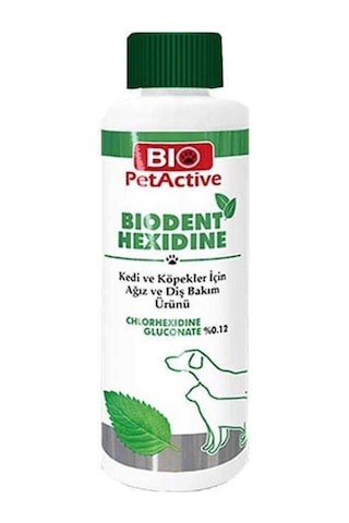 Biopetactive Biodent Hexidine Cat And Dog 250 Ml Ağız Ve Diş Bakım Ürünü Skt:06/2027