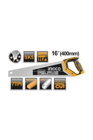 Ingco HHAS28400 Pala Testere 400 MM 16"