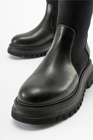 Luvishoes Alias Siyah Scuba Kadın Bot Siyah