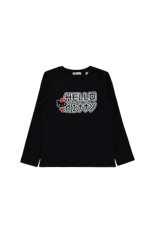 Hello Kitty 10 -13 Yaş Sweatshirt  - Siyah 19K78204224W1