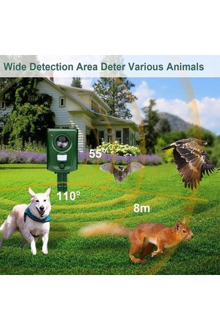 Flybuy Lgq Usb Ultrasonik Hayvan Kovucu, Çiftlik Köpekleri Ve Tilki İçin