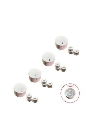 Minisan Düğme 4 Lü Takımı Ankastre Set Üstü Ocak Düğmesi - 551842240
