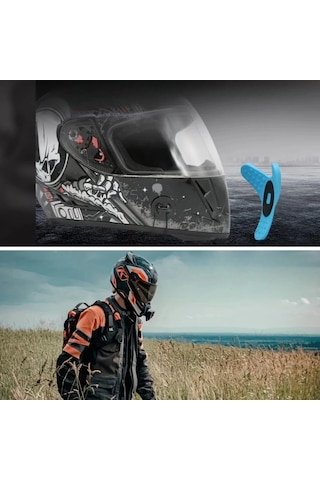 Motorsiklet Kask Önü Takılan Telefon Tutucu Aksiyon Kamerası Takılabilen Aparat 4915
