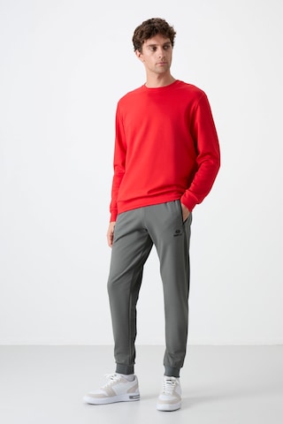 Tommy Life Haki Fermuar Cepli Standart Kalıp Jogger Erkek Eşofman Alt - 84587 Haki