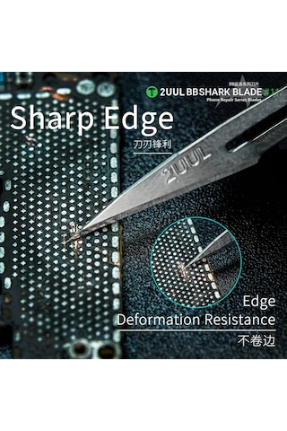2uul Da18 Bb Shark Blade Serisi Yüksek Karbon Çelik Bıçak No.11