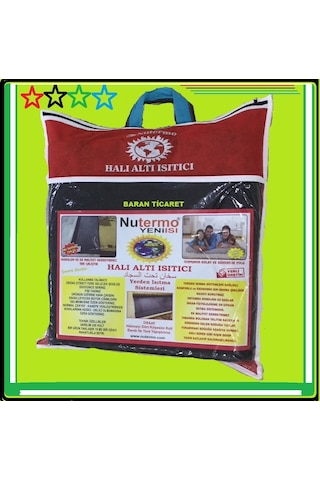 Nutermo 5 M² Keçeli Anahtarlı Elektrikli Halı Altı Isıtıcı