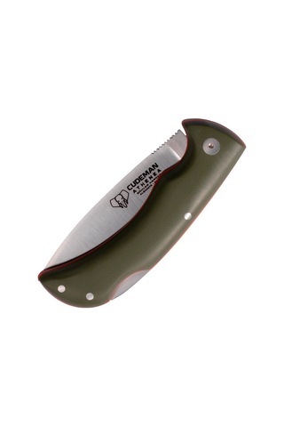 Cudeman 345-gvf Athenea Green G10 Saplı Deri Kılıflı Kamp Çakı Yeşil