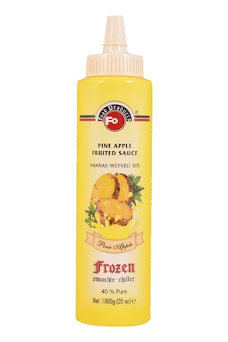 Fo Frozen Ananas Meyveli Püre Sos 1 KG