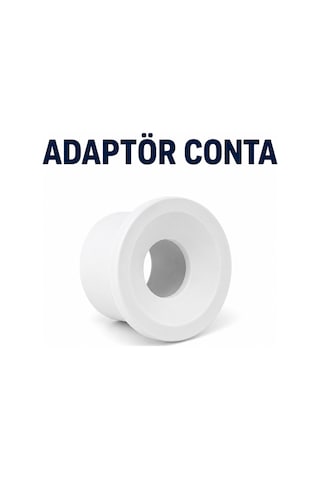 Adaptör Conta Lavabo Sifon Gider Bağlantı Contası 50'lik Pimaş Pvc Sızdırmazlık Koku Önleyici 1 Adet