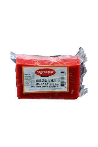 Kardeşler Cevizli Kırmızı Yaz Helvası 3 x 400 G