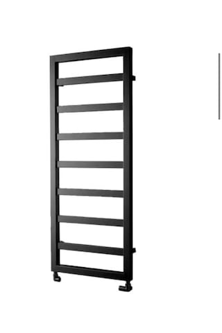 530x1300mm Siyah Dizayn Duvara Askılı Dekoratif Havlupan