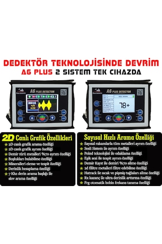 A6 Plus Dedektör Fiyatları