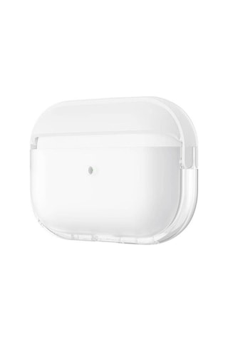 Apple AirPods Uyumlu Pro 2 Zore Airbag 36 Darbelere Karşı Dayanıklı Kılıf Şeffaf-beyaz