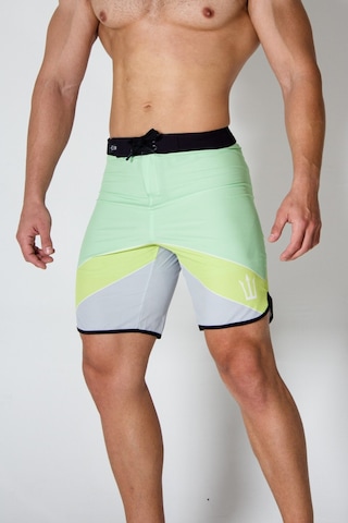Pose I Down Trident Mint Up Npc Short Erkek Fizik Ve Deniz Şortu Yeşil