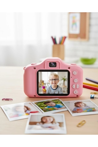 Zenvia Kompakt Dijital Kamera Hd Video Ve Fotoğraf Kayıt Özellikli Usb Şarjlı Mini Cihaz Yeni Nesil Znv2026
