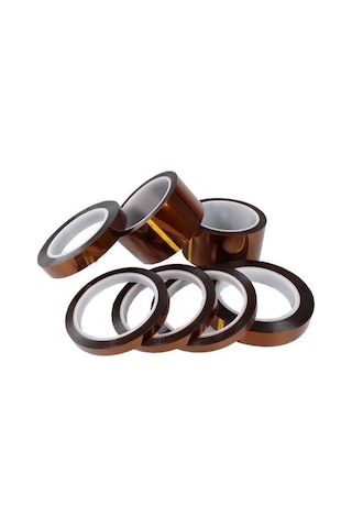 Kosona 2'li Paket 250 C Dayanıklı Poliimid Bant - 100ft Uzunluk, Çoklu Genişlik Seçenekleri