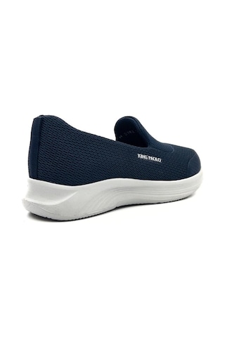 King Paolo H5182 Kadın Memory Foam Comfort Bağcıksız Tekstil Spor Ayakkabı Lacivert