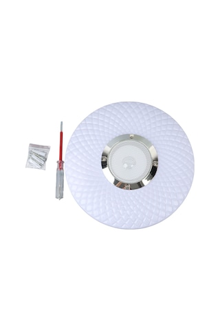 Alan Aydınlatma Beyaz 30 6 Cm 24 Watt Bluetooth Hoparlörlü Tavan Aydınlatma Al-bl302 Tornavida Hed