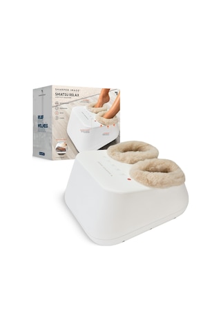 Daha Keskin Görüntü Shiatsu Relax Luxe Ayak Masajı - Topuklar, Kemerler Ve Toplar İçin Çok Bölgeli Kompresyon Terapisi, 3 Mod, Yoğunluk Seviyeleri Ve Zamanlayıcı Ayarları, Ultra Yumuşak Dolgulu Ayak Masajı