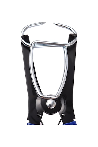 Aubyhe Mutfak Ahşap Çalışmaları İçin Mavi Metal Yaylı Sıkma Aleti - 10 Tane Klipsli Köşe Tutucu, Ahşap Hasarını Azaltır Mavi