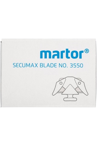 Martor 3550 Çift Taraflı Maket Bıçağı Ucu 10 Adet/kutu
