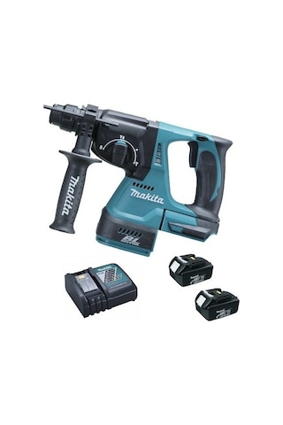 Makita DHR242RFE 18 V Kömürsüz Akülü Kırıcı Delici 3.7 KG