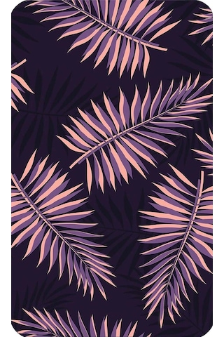 Rovigo Home Baskılı Kaymaz Taban 2 Li Banyo Paspas Takım Rvg5220-100X60-60X50 Çok Renkli
