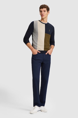 U.S. Polo Assn. Erkek Lacivert Slim Fit Kanvas Pantolon 50326128-vr033