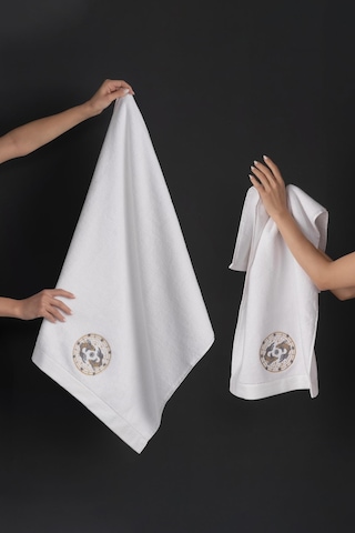 Varol %100 Microcotton Üst Kalite Havlu Seti Burç Nakışlı Balık-standart Balık Diğer