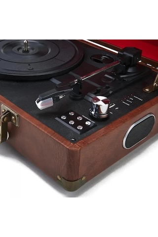 Gpo Attache Case Vintage Retro Pikap Kahverengi