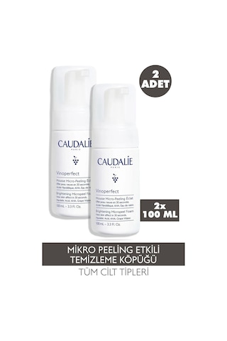 Caudalie Vinoperfect İşıltı Verici Mikro Peeling Temizleme Köpüğü 100 Ml 2 Adet