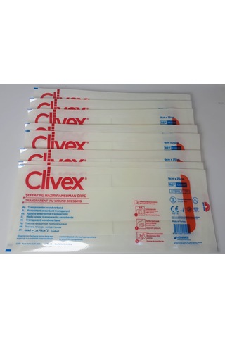 Şeffaf Pu Hazır Pansuman Örtüsü 9cmx25cm 25adet C6125p