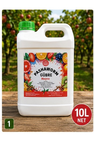 Pashaworm Meyve Konsantre Sıvı Gübre 10 L Meyve Ağaçları İçin