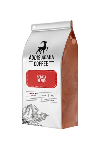 Addis Ababa Coffee Sebata Blend Kahve Kavrulmuş Çekirdek 250 G