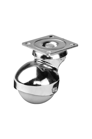 208 - 50 Mm Küre Tablalı Çift Bilyalı Teker Tdrtr Çok Renkli