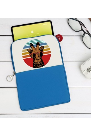 Bk Gift Zürafa Tasarımlı Taşınabilir Koruyucu Tablet Kılıf