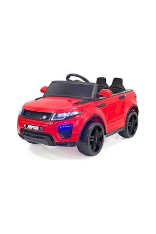 Raptor Gt 12 Volt Uzaktan Kumandalı Mp3 Bluetooth Destekli Otomatik Fren Sistemli Çocuk Akülü Araba Kırmızı