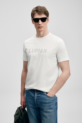 Lufian Oscar Modern Grafik Tişört Kırık Beyaz Kırık Beyaz 111020280100510