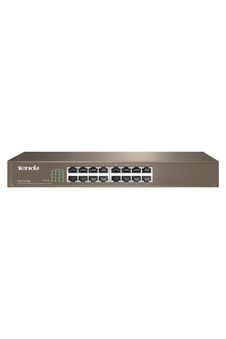 Tenda Tef1016D 16 Port 10-100 Mbps Switch Çelik Kasa Rack Mount