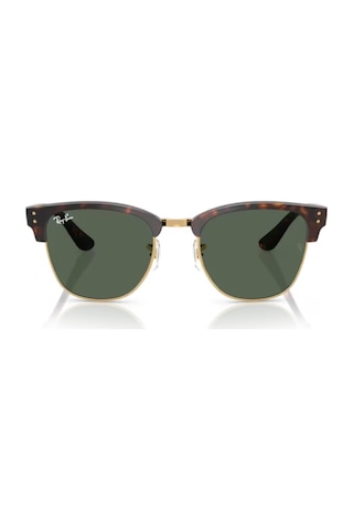 Ray-Ban Rbr 0504s 1359vr 54 Clubmaster Reverse Unisex Oval Kırçıllı Kahverengi Kombine Güneş Gözlüğü Kahverengi