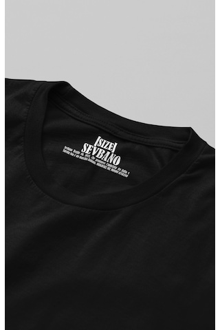 Sevbano Babymetal Rock Metal Müzik Grubu Baskılı Unisex Oversize Tişört Siyah