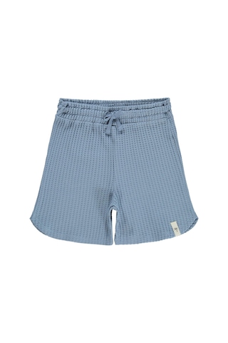 Civil Boys Basic Waffle 10-13 Yaş Şort - Mavi Açık İndigo
