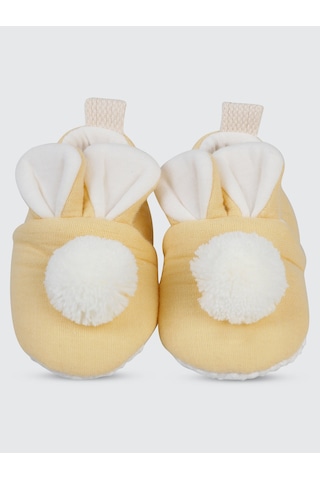 Civil Baby Kız Bebek Patik 17-19 Numara Sarı Sarı