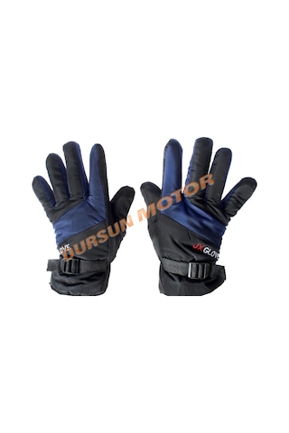 Motosiklet Kişlik Kalin Eldiven Mavi-Kirmizi-Gri 514415821