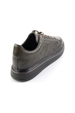 Bambi Haki Hakiki Deri Erkek Sneaker E01398023103