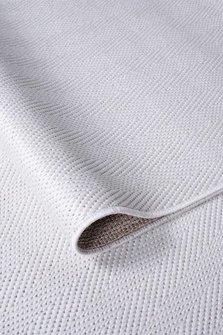Valeryhome Venüs Sisal Beyaz Modern Dokuma Kilim Hasır Yıkanabilir Yolluk Beyaz