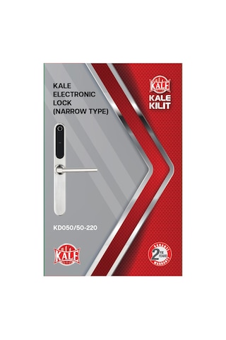 Kd050/50-220 Kale Elektronik Şifreli Ve Parmak İzli Akıllı Kilit