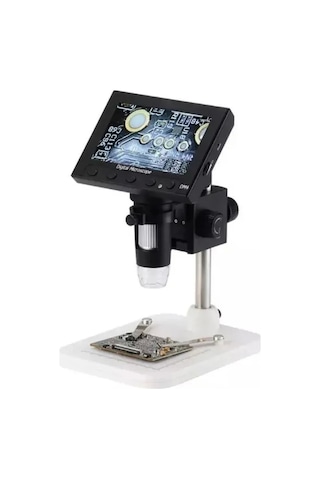 Zenvia Nikula- 1000x 2.0mp Usb Dijital Elektronik Mikroskop 8 Lcd Ekran Vga Büyüteç Dm4-s Znv2026