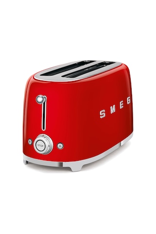 Smeg TSF02 4 Dilim Ekmek Kızartma Makinesi Kırmızı