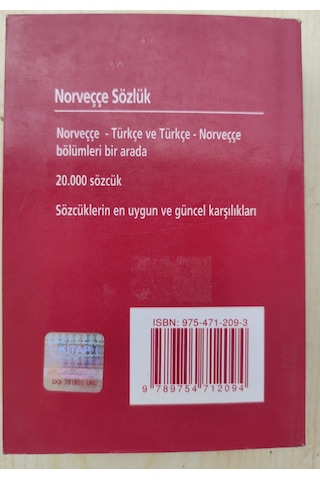 Norveççe Cep Sözlük